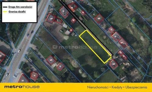 Miasto pod ręką, cisza za płotem 800 m2