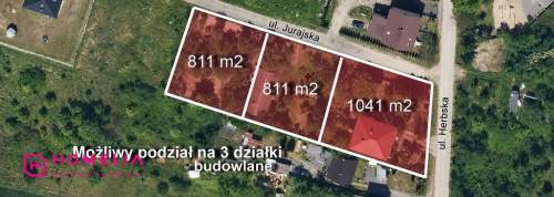 Tutaj wydzielisz 3 mniejsze działki budowlane