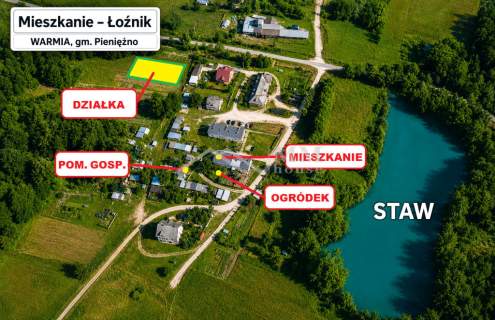 Mieszkanie, k. Pieniężna, ogródek, działka