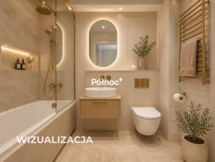 2 pokoje po remoncie Balkon Centrum Bychawy