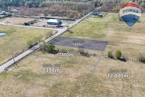 Działka 1400 m2 z warunkami zabudowy gm.Włocławek