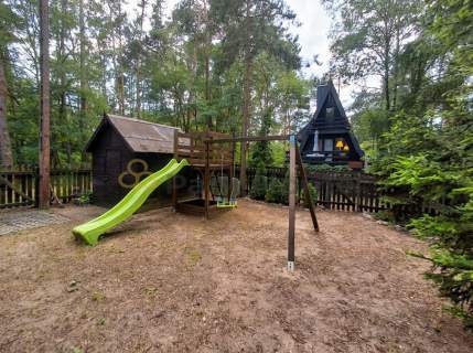 Domek z widokiem na jezioro 100m od plaży