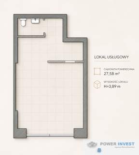 Lokal użytkowy 27,58 m2 Stare miasto centrum