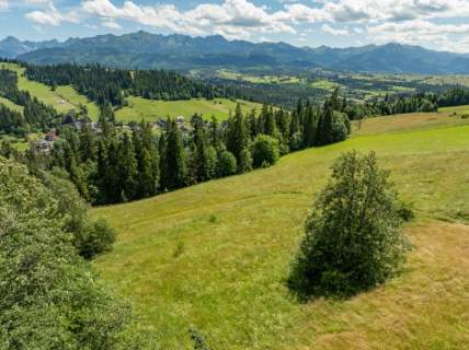 Matygówka Działka z widokiem na panorame Tatr