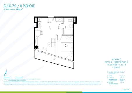 Apartament Premium Nad Morzem, Piętro 10