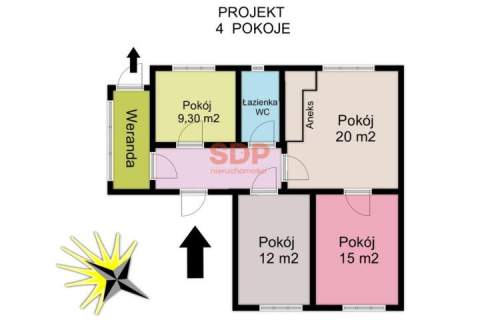 Idealne dla rodziny / 3 pokoje / 66 m2 / ogród / garaż