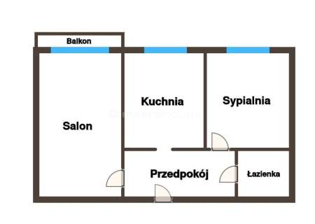 Rybnik Dąbrówki - 2 pokoje, łazienka po remoncie