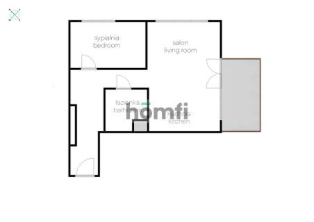 Stylowy apartament w zielonych Włochach