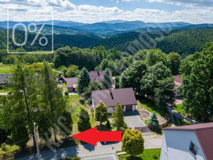 Działka budowlana 731 m z widokiem na Beskid Mały