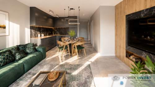 Loggia Salon od południa Kameralne Zieleń wokół