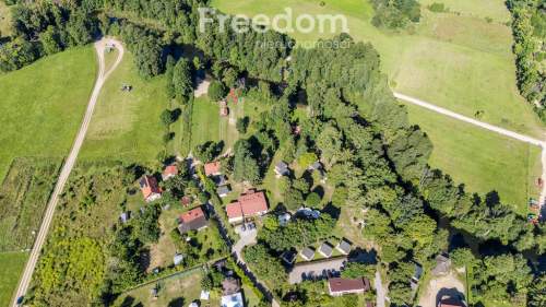Działka i biznes z linią brzegową Mazury