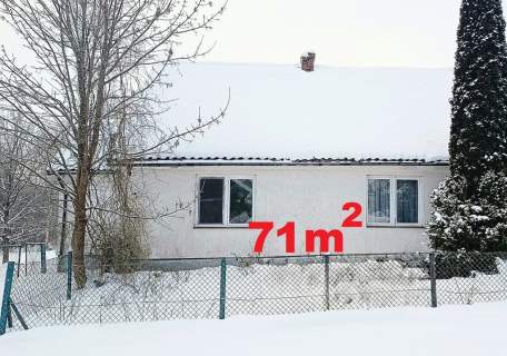 DOM Pół bliźniaka 71m2 ładna działka 1500m2