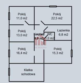Dom częścią komercyjną wolnostrojący