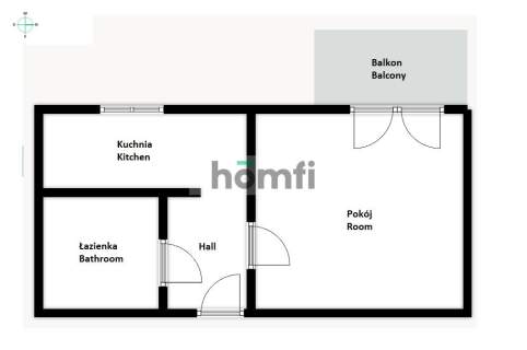 Przytulne studio z osobną kuchnią 30m2 ul. Nila
