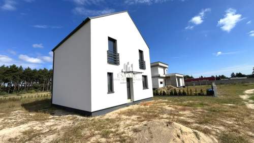 Nowoczesny dom 94,7 m , Solec, widok na las