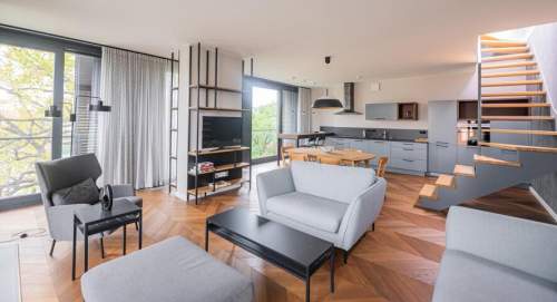 Luksusowy apartament na wodzie/prywatny taras na dachu/Centrum