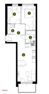 3 pokoje 54m2 20 min Centrum, RABAT 196tys