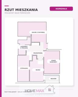 Mieszkanie 4-pokojowe z balkonem, osiedle Kopernik