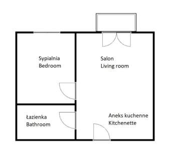 2 pokojowe mieszkanie w centrum - pl. Jana Pawła