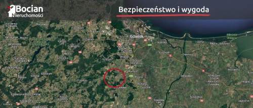 Inwestycyjna działka Dobry dojazd do Trójmiasta