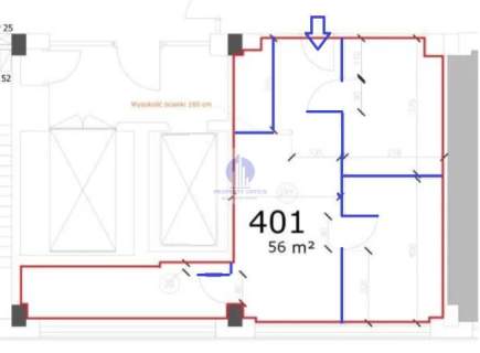 Włochy lokal biurowy 61,60m2 do wynajęcia