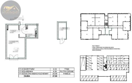 Corner House Mickiewicza 1 / kawalerka