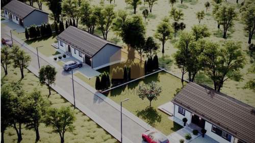 Dom z garażem 104.97 m2 blisko jeziora