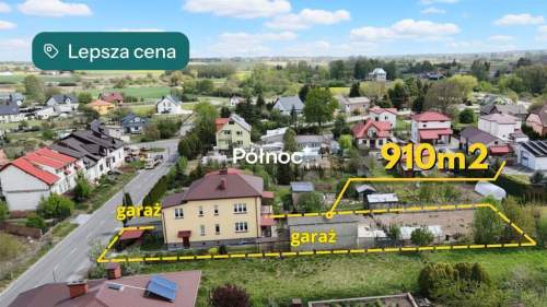 Przestronny i funkcjonalny dom w centrum Werbkowic