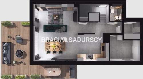 Dom Wolnostojący 140 m2 z tarasem w MNIKOWIE