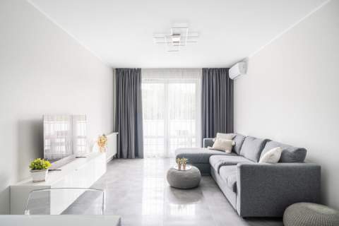Wyposażony apartament z dużym balkonem miejsce postojowe w garażu
