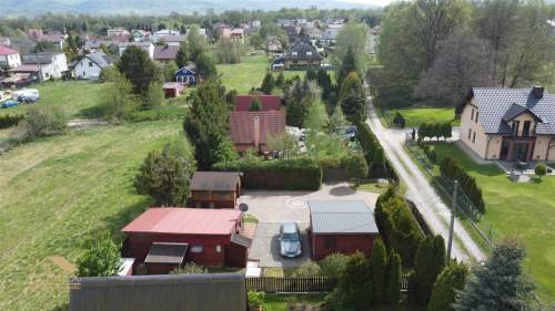 Dwa domki letniskowe, działka 517m2