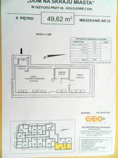Mieszkanie Giżycko ul. Kolejowa 22a/23