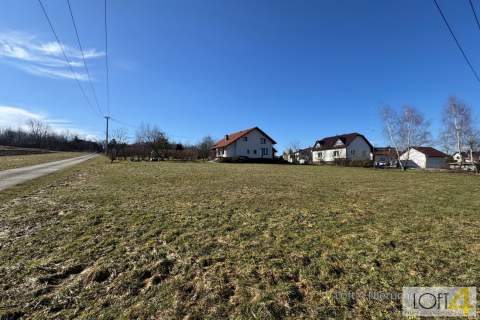 Działka 13,5 ara z panoramą na miasto, Poręba Mała