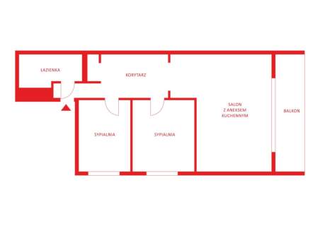3 pokoje, Karwiny, po generalnym remoncie, balkon
