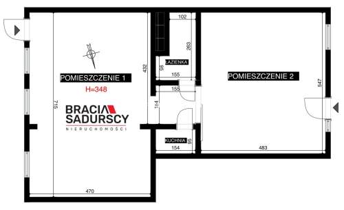 Lokal parterowy przy zajezdni Mały Płaszów