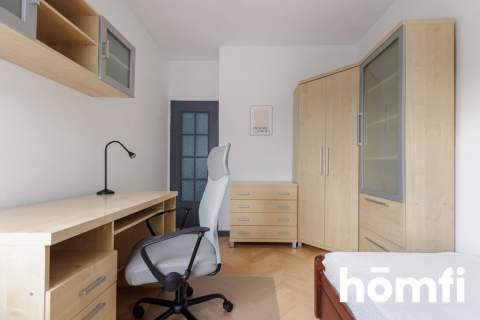 Wynajem 4 pok. 73m2 Mokotów Stegny zielono