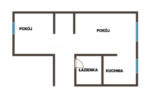 Ul. Wczasowa, 2 pokoje, idealny układ, pod wynajem