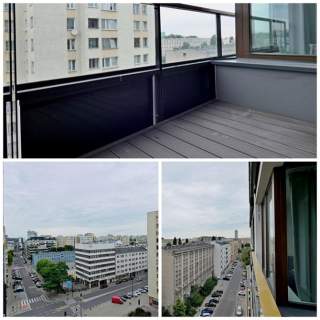 2 pokoje z balkonem recepcja, ochrona- Ogrodowa 31