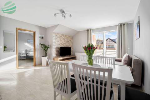 2-pokojowy apartament z dużym balkonem Darłowo,