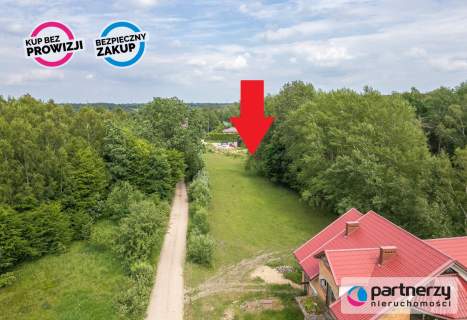 Działka budowlana z własnym lasem 