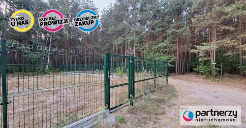 Duża działka 30 km od Warszawy z prywatnym lasem