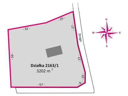 Działka 32,02 ar w Dynowie przy ul. Sikorskiego