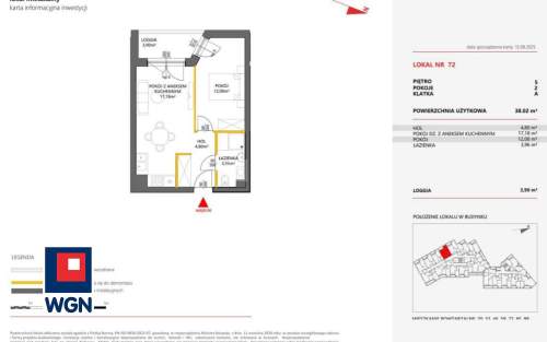 Mieszkanie na sprzedaż, 37,91 m2, Warszawa