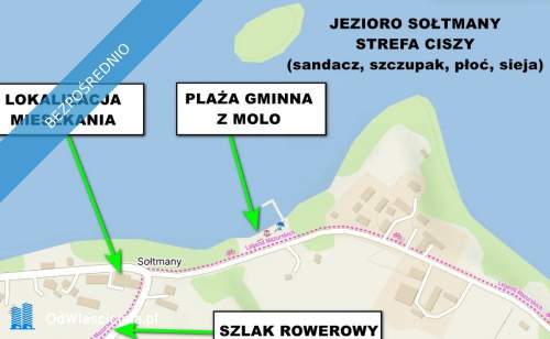 Mieszkanie nad Jeziorem Sołtmany.