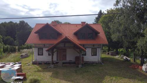 Dom nad mazurskim jeziorem w sercu Natury 2000, 3 kondygnacje,...