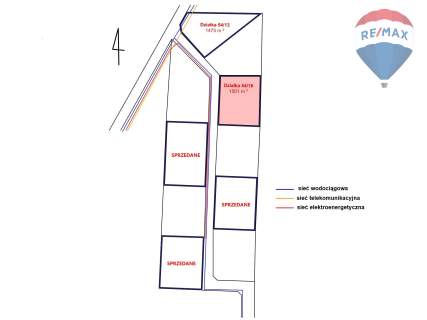 Działka 1501m2 Kłudno Nowe gm. Grodzisk Mazowiecki