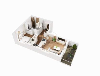 Klimatyzacja Gratis słoneczne duży balkon