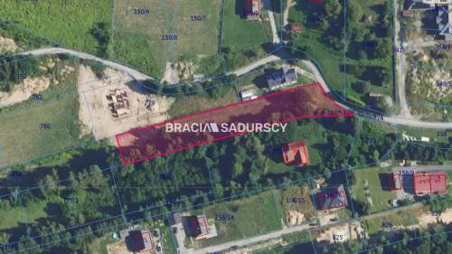 Działka budowlana na sprzedaż, 2854 m2, Balice