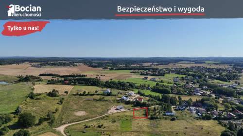 Uzbrojona działka z dobrym dojazdem do Trójmiasta