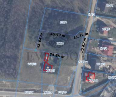 Działka budowlana Szemud Nowiny 1505 m2